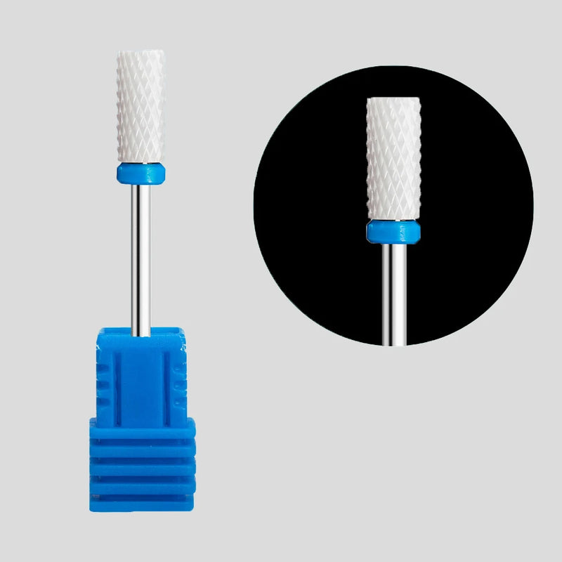 Nail Drill Bits Main Manicure Head To Nails Ceramic Cutter Nail Accessories Equipment Nail Bits for Electric Drill