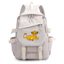 Disney The Lion King Simba Boys Girls Kids School Book Bags Women Bagpack Teenagers Travel Backpack Mochila Escolar