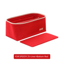 HAVREDELUXE Bag Organizer For Speedy 25 30 Felt Inner Bag Support Shape Easy Storage Handbag Insert Organizer with Pockets