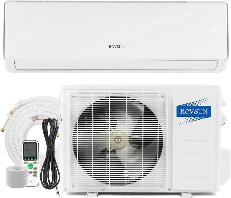11000 BTU Mini Split Air Conditioner & Heater 17 SEER2 230V Inverter Ductless Wall AC Unit for Rooms up to 700 Sq. Ft