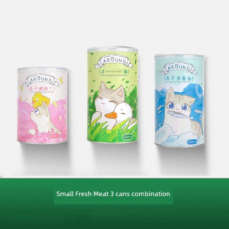 Love Cube Quail Duchun Fish Molar Rod Cat Snacks