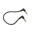 2022 New 90 Degree Right Angled 3.5mm Jack Male To Male Stereo  Cable For Car AUX