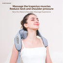Wireless Trapezius Neck Back Massager 3 Models Electric Shoulder Kneading Shawl Cervical Deep Tissue Relaxing Massage Pillow New