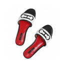 نعال نسائية CH بتصميم بسيط بلون واحد، مناسبة للارتداء الخارجي على الشاطئ أو المكتب أو الإطلالة اليومية، نعال نسائية بألوان واحدة