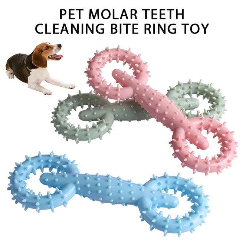 Pet Toys for Small Dogs Rubber Resistance To Bite Dog Toy Teeth Cleaning Chew Training Toys Pet Supplies Puppy Dogs Cats