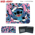 Miniso Cartoon Stitch Wallet Short Purse with Coin Pocket