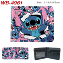 Miniso Cartoon Stitch Wallet Short Purse with Coin Pocket