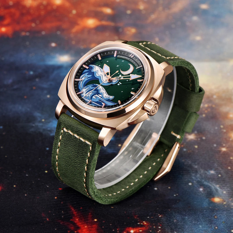 New PAGANI DESIGN 43MM Men Mechanical Watches Luxury Sapphire Glass Automatic Watch 100M Waterproof Super Luminous Watch for Men
