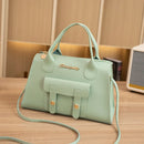 Women's Bag New Korean Version Beautiful,Fashionable, Simple, Solid Color Crossbody Small Square Bag, Small Design, Shoulder Bag
