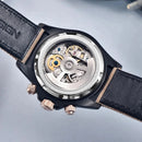 PAGANI DESIGN 40MM Rainbow Bezel Chronograph Sapphire Luxury Automatic Mechanical Watches Men's Stainless Steel Waterproof Clock