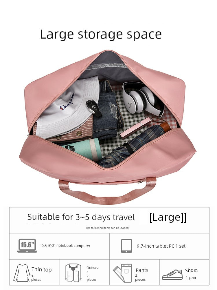 Portable Short-Distance Travel Bag with Trolley Case