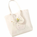 Cartoon Earth Space Little Prince Shopping Bag Women Pattern Handbag Casual Large Top-handle Bags for Women