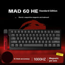 AI MADLIONS Mad60 Mad68 HE Mechanical Keyboard Magnetic Switch Madcatz Mad60he Wired Game Keyboard Rapid Trigger Custom Keyboard