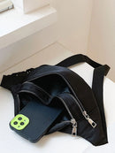 Waist bag men's chest bag shoulder bag crossbody bag waist mobile phone bag sports outdoor travel bag waist bag men's chest bag bag bag ins shoulder bag crossbody bag female student k-style versatile foreign style super hot b