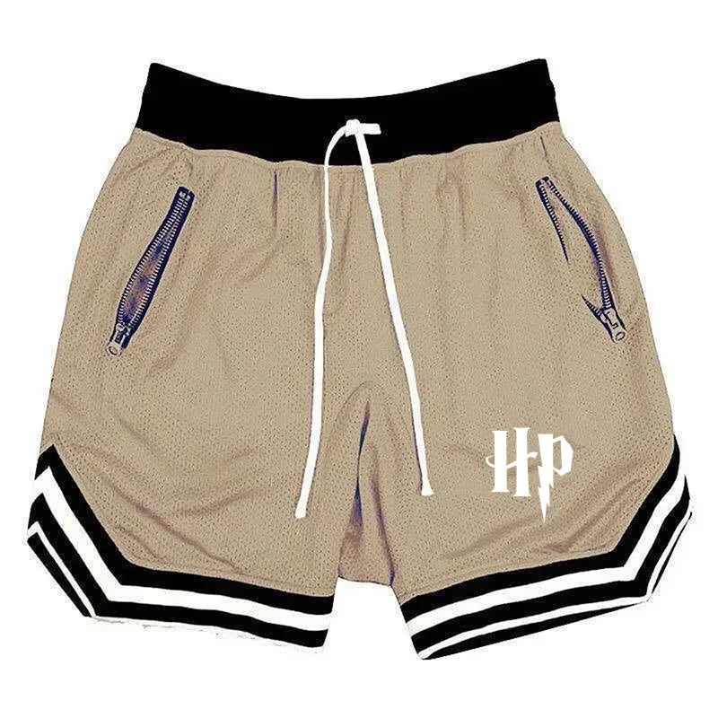 Men's Sports Basketball Shorts Mesh Quick Dry Gym Shorts for Summer Fitness Joggers Casual Breathable Short Pants Scanties Male