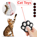 Cat Toys 5 Adjustable Patterns Laser Pointer USB Rechargeable Training Chaser Interactive Toy for Indoor Cats Dogs Pets