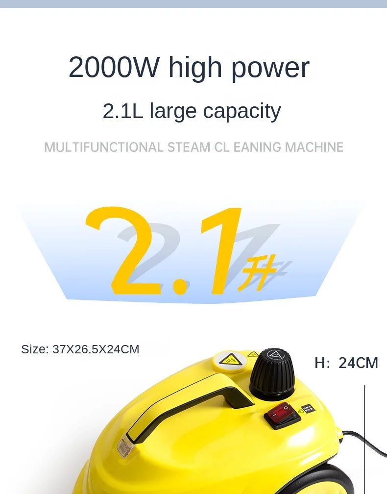 High-temperature Fumigator Steam Cleaning Machine Car Film Sterilization Formaldehyde High Pressure Interior Cleaning Machine