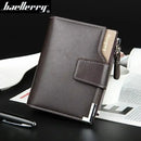 Men Casual Short Wallet Fashion Buckle Multi Functional Zipper Wallet Coin Purse Multi Card Business Wallets for Men 2023
