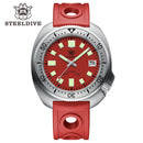 STEELDIVE SD1981 Steel Bezel Super Luminous AR Sapphire Glass NH35 Automatic 200m Waterproof Mens Dive Watch with Milled Clasp
