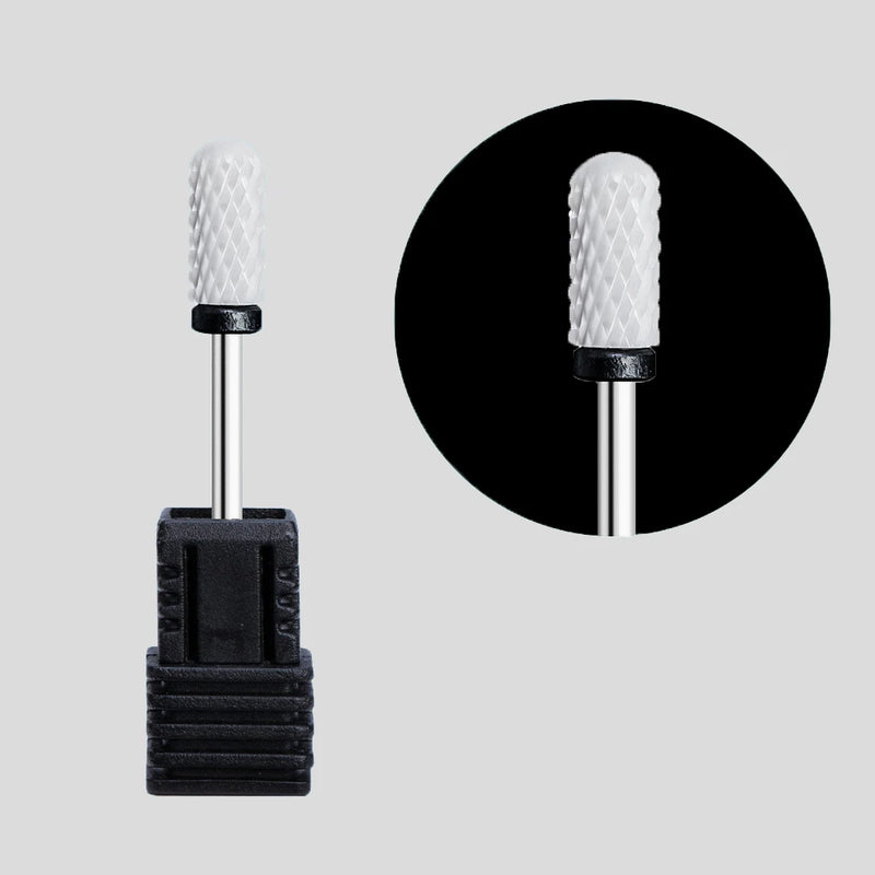 Nail Drill Bits Main Manicure Head To Nails Ceramic Cutter Nail Accessories Equipment Nail Bits for Electric Drill