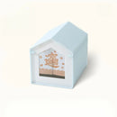 Foldable Cat House with Cat Scratching Board Waterproof Pet House Washable Cat Cave House Breathable Dog Nest Removable Cat Bed