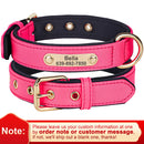 Custom Nylon Dog Collar Waterproof Personalized Pet Puppy Collar With Free Engraved ID Nameplate for Small Medium Dogs Chihuahua