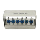 6Pcs/Set Dental Implant Tools Tissue Punch kit Stainless steel Dental Implant Tissue Punch Surgical Instrument