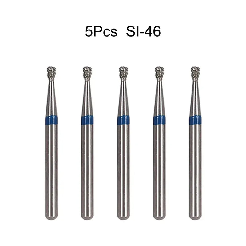 5Pcs/Bag Dental Diamond Burs Drill FG 1.6mm Bur For High Speed Handpiece Denspay Dental Bur Polishing Whitening Lab Material