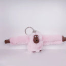Cute Keychain Monkey Kipling Plush Orangutan Monkey Keychain Men Women Bag Car Trinket Jewelry Wedding Party Doll Gifts