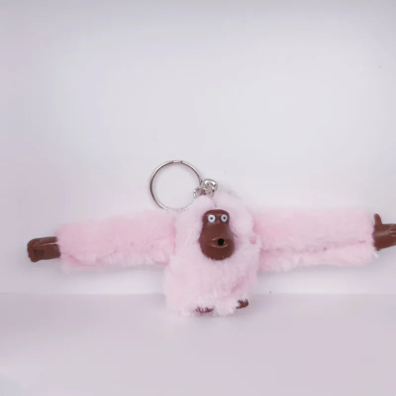 Cute Keychain Monkey Kipling Plush Orangutan Monkey Keychain Men Women Bag Car Trinket Jewelry Wedding Party Doll Gifts