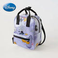 Disney Mickey Mouse Cartoon Fashion Backpack Women's Minnie Canvas School Bag Fashion Large Capacity Backpack Girls Mochila