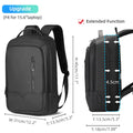 Heroic Knight Slim Man Laptop Backpack Waterproof School Bag With USB Charging For Boys Teenagers Luxury Backpack Men On Work