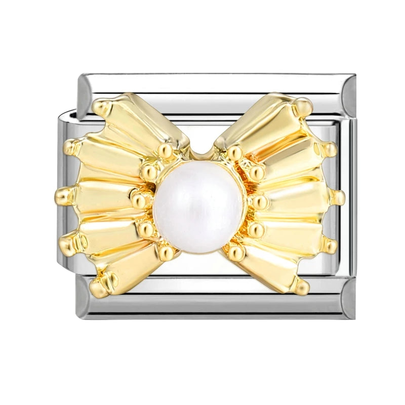 3D Charm Bracelet Rabbit Sun Flower Moont Italian Charm Links Fit 9mm Bracelet Stainless Steel Jewelry DIY Making Birthday Gift