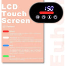 3.5 Cu Ft Compact Laundry Dryer 3 Front Load Stainless Steel Clothes Dryers with Exhaust Pipe Portable Dryer