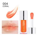 6ml Crystal Jelly Moisturizing Lip Oil Plumping Safety Lip Gloss Makeup Sexy Plump Hydrating Lip Glow Oil Tinted Lip Plumper