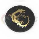 PC Case Fan Metal Sticker ROG MSI AORUS Label Gold-plated Cooling Fan Sticker Chassis Sticker GPU Decorative Sticker