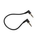 2022 New 90 Degree Right Angled 3.5mm Jack Male To Male Stereo  Cable For Car AUX