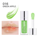 6ml Crystal Jelly Moisturizing Lip Oil Plumping Safety Lip Gloss Makeup Sexy Plump Hydrating Lip Glow Oil Tinted Lip Plumper