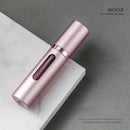 10/8/5ml Mini Perfume Refillable Bottle Liquid Container For Cosmetics Bottom Charge Spray Bottling Dispenser Press Head Travel