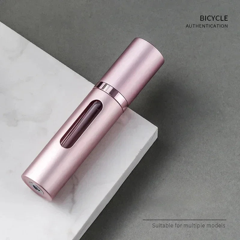 10/8/5ml Mini Perfume Refillable Bottle Liquid Container For Cosmetics Bottom Charge Spray Bottling Dispenser Press Head Travel