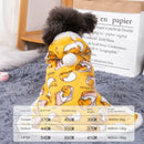 Dog Cloak Fall and Winter Heattech Small and Medium-Sized Dogs Teddy/Pomeranian Pet Thick Night-Robe Cat Cloak Blanket Mattress