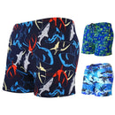 Terrific Swimming Trunks Eye-catching High Elasticity Quick Dry Sharp Printing Swimming Shorts