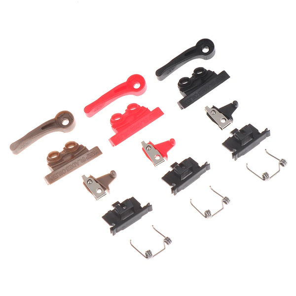 5Pcs/Set Hair Clipper Swing Head Cover Switch Adjusting Rod Spare Parts For WAHL 8148/8591 Electric Clippers Replacement Part