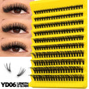 Cluster Lashes Mixed Tray Individual Eyelashes 3D Volume Eye Lashes Soft Natural Lashes Makeup Tools