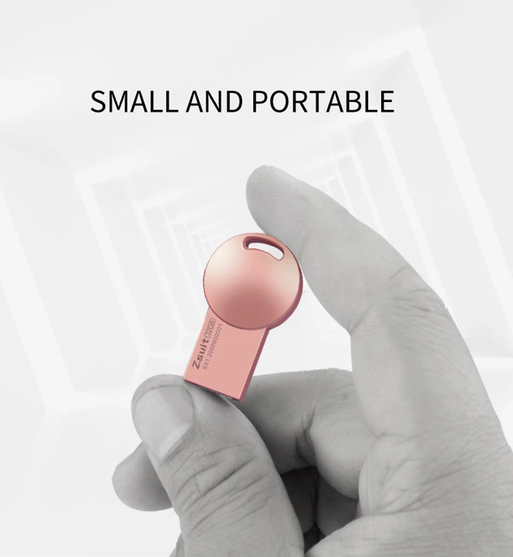 Z-suit New USB Flash Drives 32GB 128GB Pen Drive USB 3.0 High Speed PenDrives Metal Gift For PC/Car/TV USB Memory 64GB Usb drive