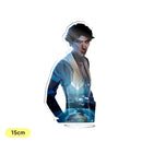 Anime Arcane League of Legends Jinx Vi Acrylic Acrylic Stand Cosplay Model Plate Desk Decor Standing Sign Prop Fans