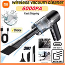 Xiaomi Wireless Car Vacuum Cleaner 6000pa Portable  Car Home Powerful Blower Strong Suction Handheld Vacuum Cleaner 2025