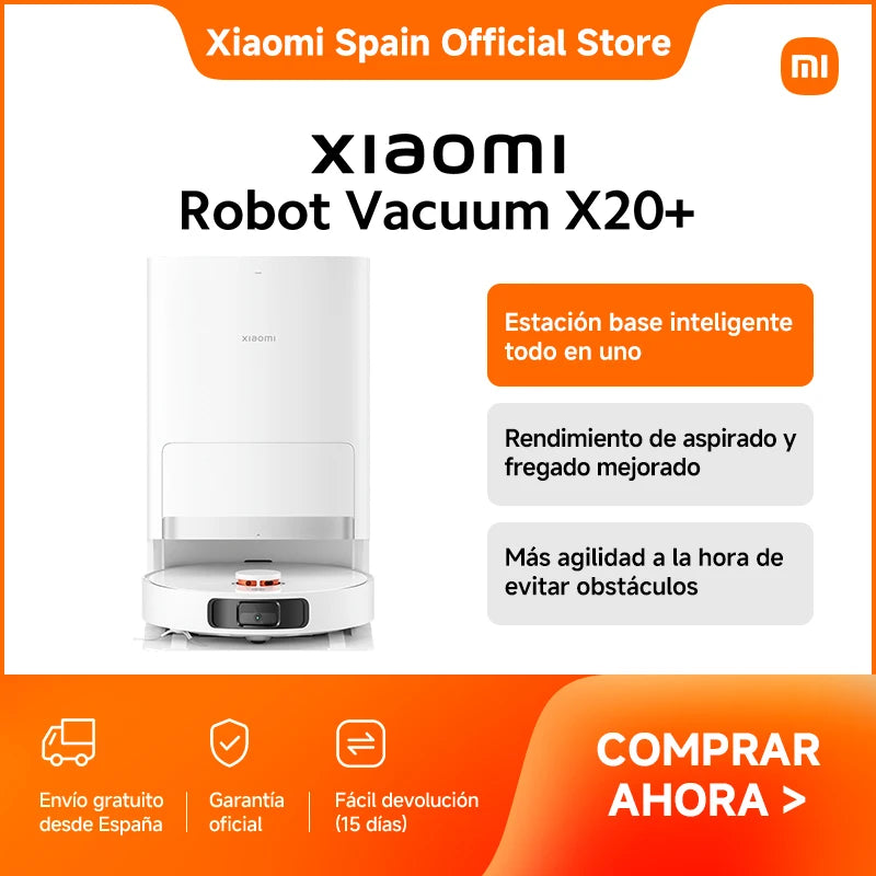 Official | Xiaomi Robot Vacuum X20 +, all-in-one smart base station, improved Vacuum and scrub performance