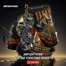 شورت تدريب رياضي قتالي MMA Muscle Warrior سريع الجفاف ومتين لممارسة اللياقة البدنية ومواي تاي وركوب الدراجات في الهواء الطلق