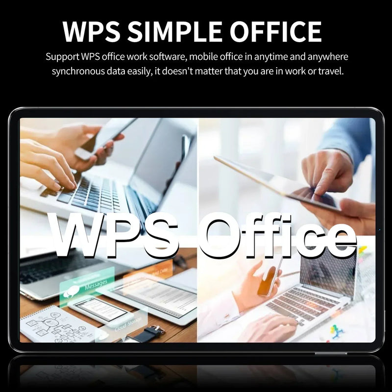 2025 Global Mi 11 inch tablet Android 14 Pad 6S Pro 16GB 1TB Snapdragon 888 4K HD 5G WIFI Bluetooth WPS 20000mAh tablets Tab